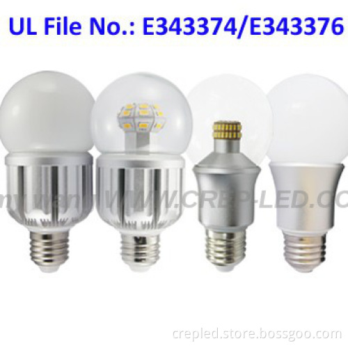 360degree clear ul saa dimmable a60 led bulb 6w 5w 4w